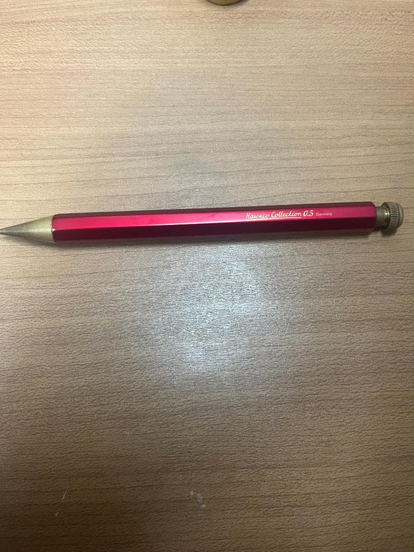 カヴェコスペシャル レッド シャープペンシル 0.5mm 廃盤 限定色