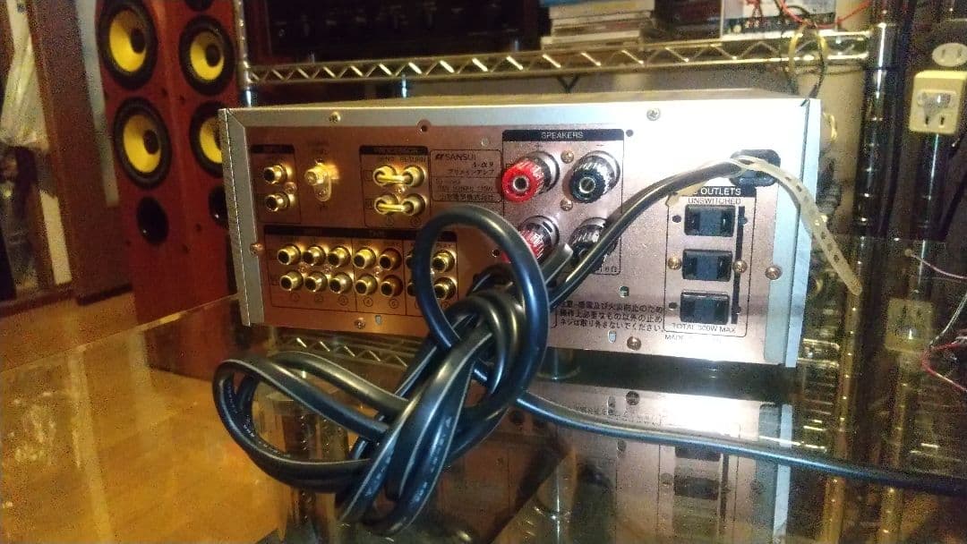 SANSUI AU-α9 プリメインアンプ メンテナンス＆カスタム施工品