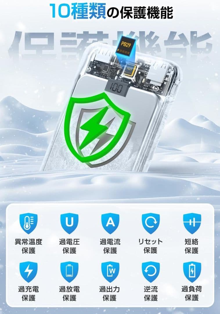 匿名配送★PSE認証【大容量30000mAh】 大容量 軽量 3台同時可能