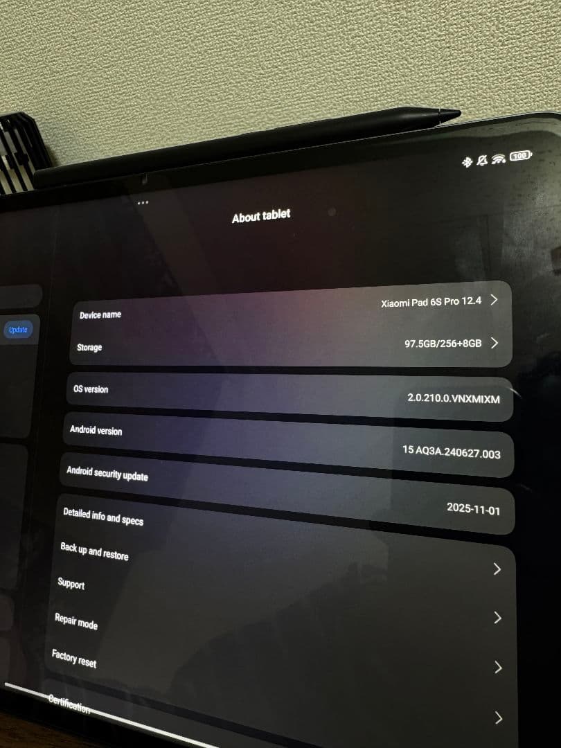 Xiaomi Pad 6S Pro + Focus Pen セット