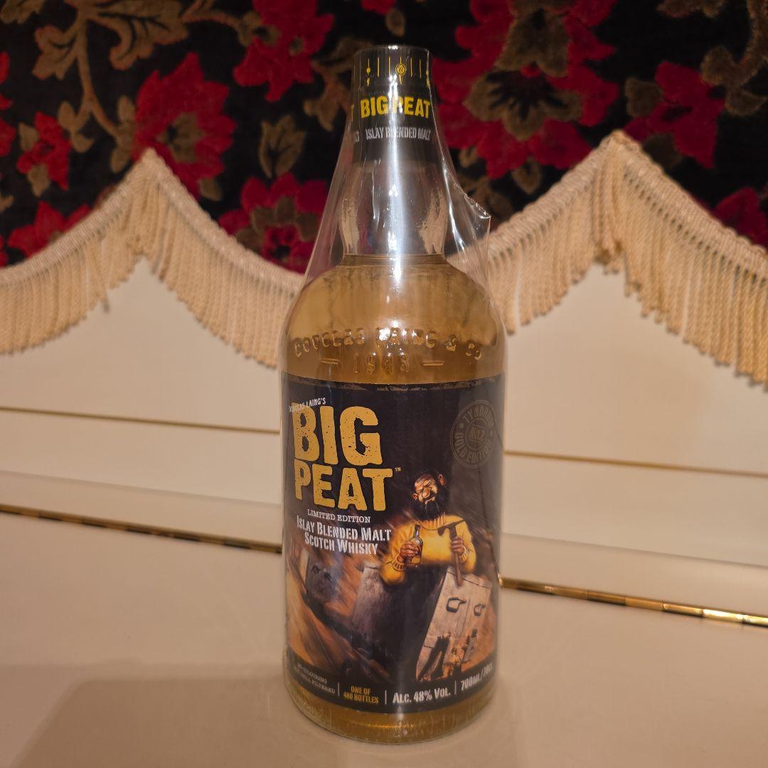 [日本未発売]<限定480本>BIG PEATティンドラム ゴ－ルド<希少価値>