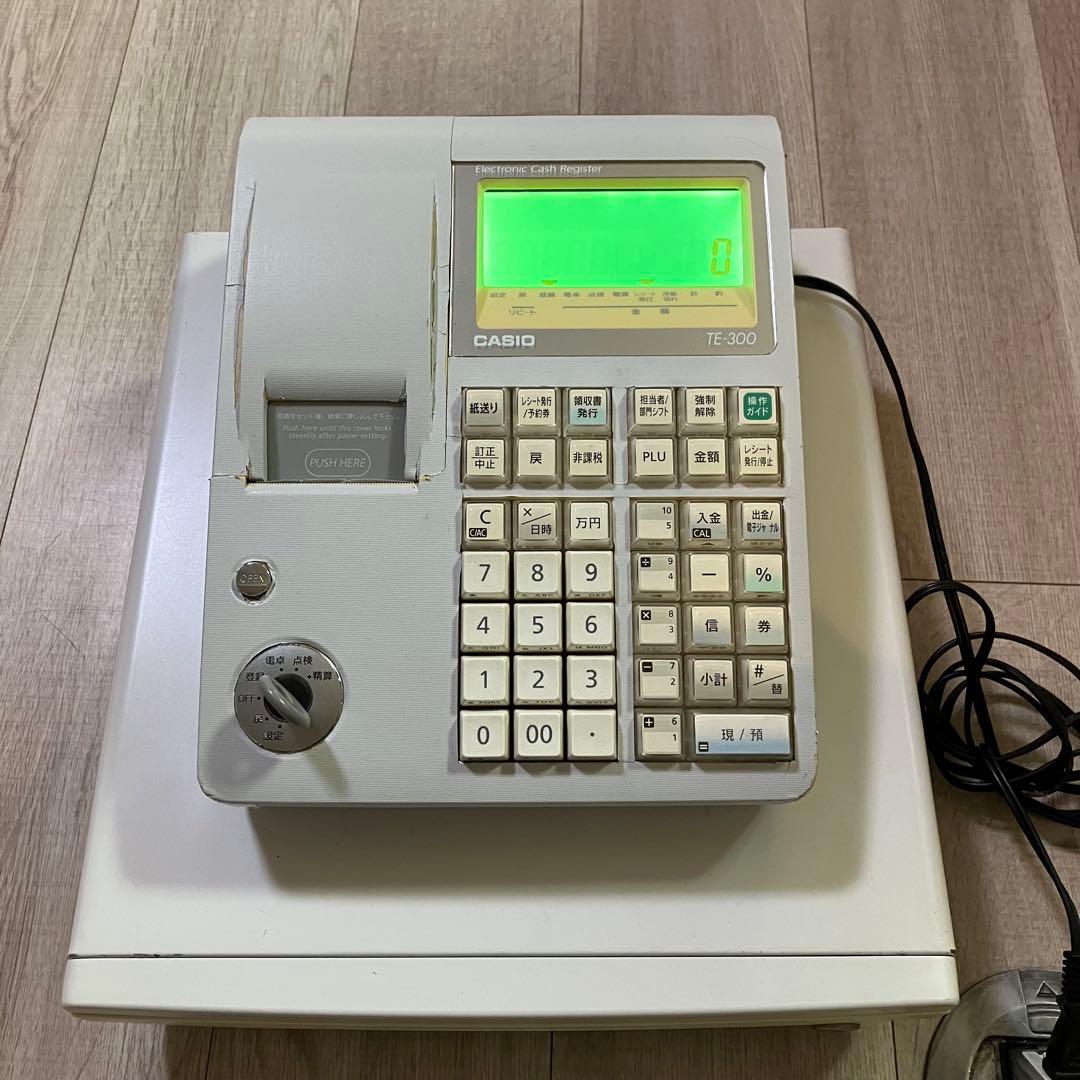 CASIO カシオ TE-300 レジスター